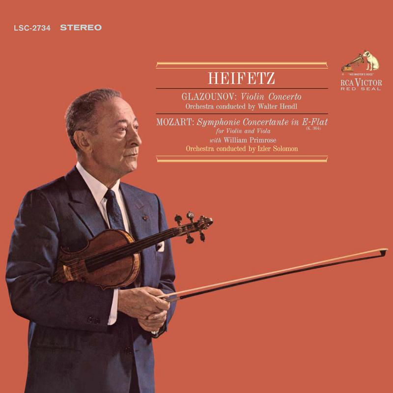 Glazounov: Violin Concerto Mozart: Symphonie Concertante AP (2LPs)(45rpm) SEALED