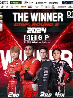 D1GP2024 Thailand แชมป์สนามที่2