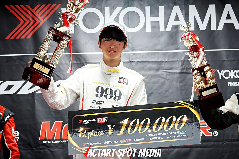 Shoei Tokuyama ดาวรุ่งที่ทั้งวงการดริฟท์จับตามองกับ FDJ2 2026