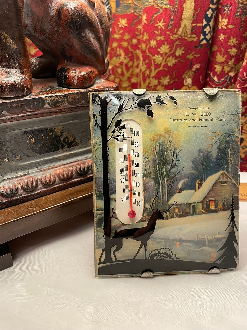 furntuire and funeral thermomter