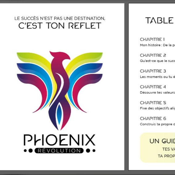 Livret nommé Le succès n'est pas une destination, c'est ton reflet