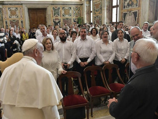 Canto e música, linguagens para testemunhar o Evangelho, diz Papa aos "Alunos do Céu"