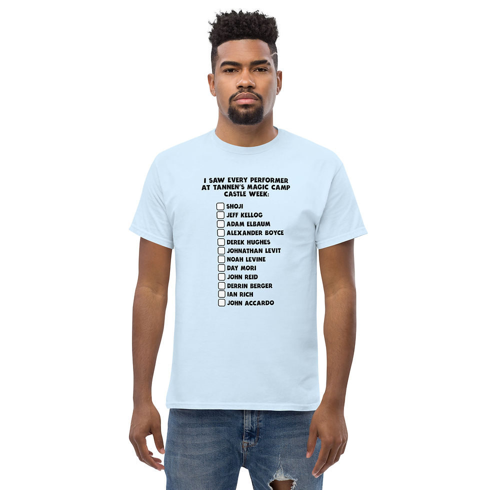 Thumbnail: Tannen's Magic Castle Shirts