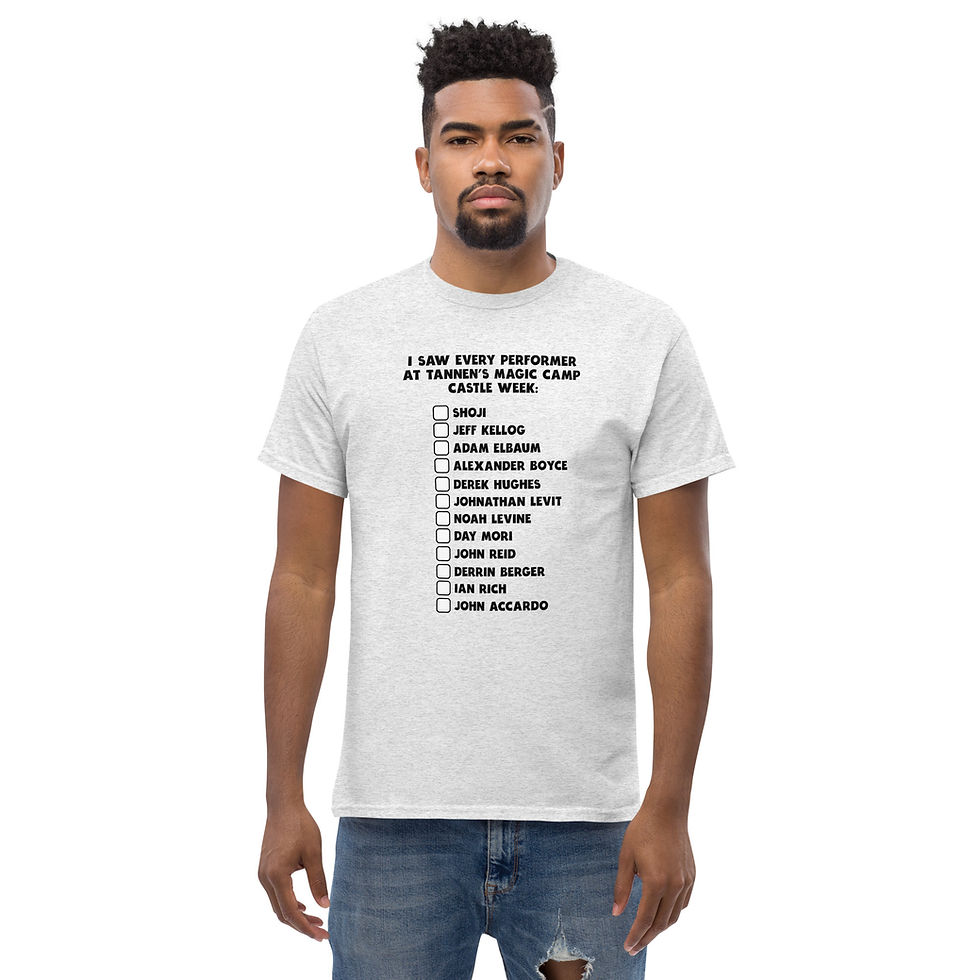 Thumbnail: Tannen's Magic Castle Shirts