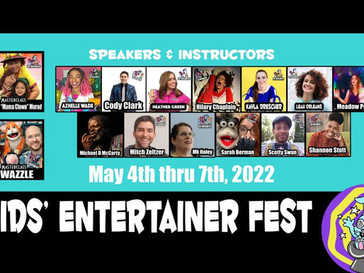 Kids Entertainer Fest is BACK!!! and I may be doing something CRAZY...