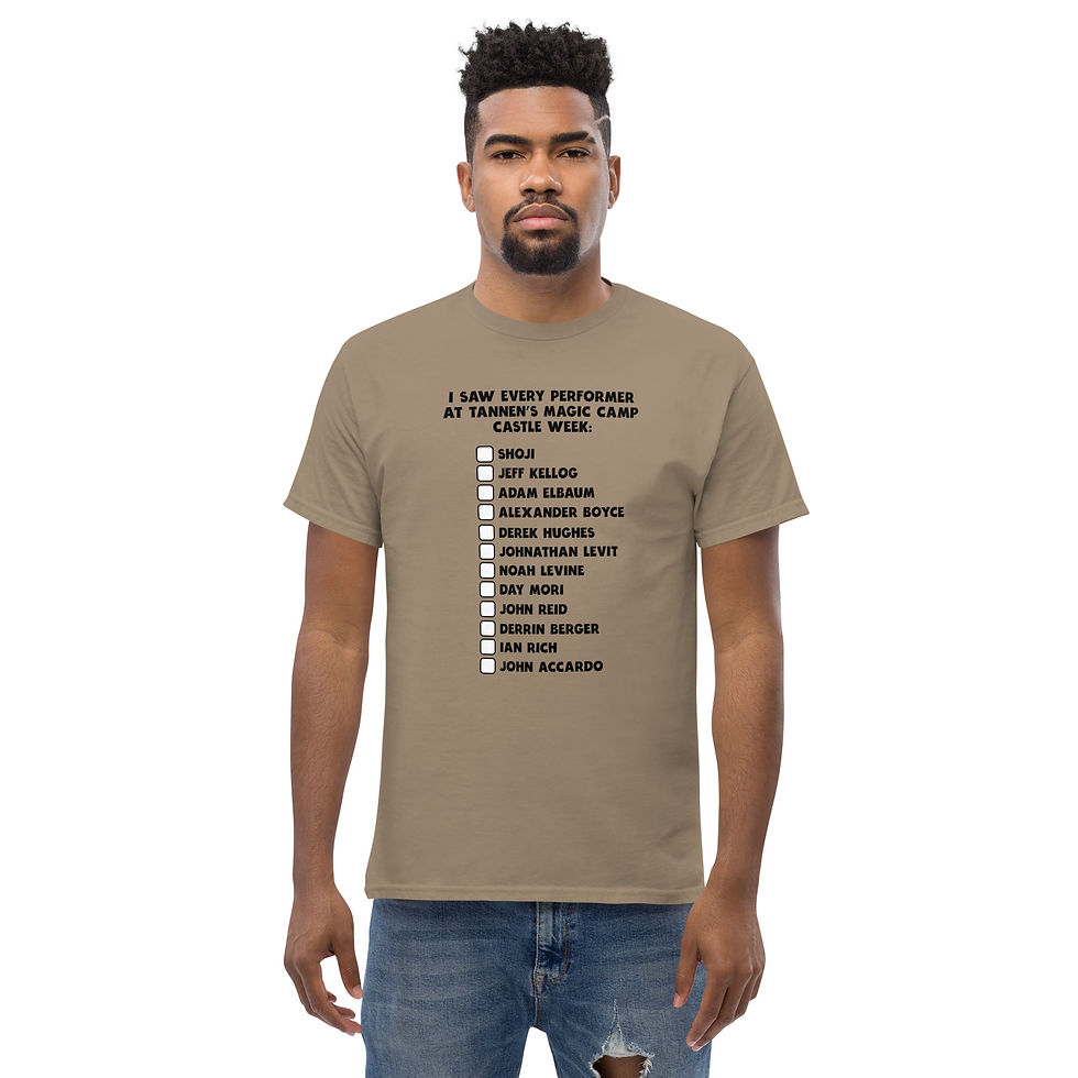 Thumbnail: Tannen's Magic Castle Shirts