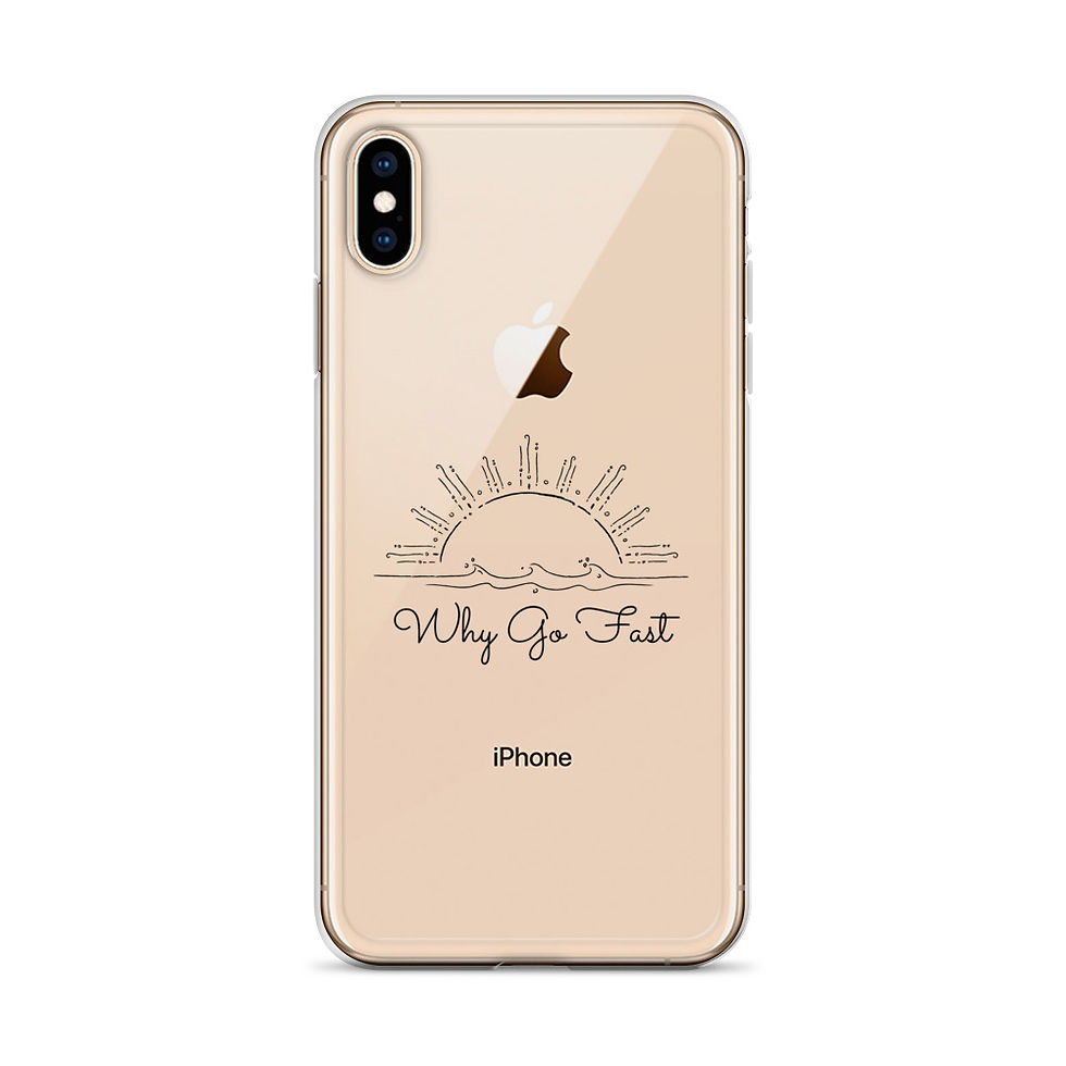 Thumbnail: Why Go Fast iPhone Case
