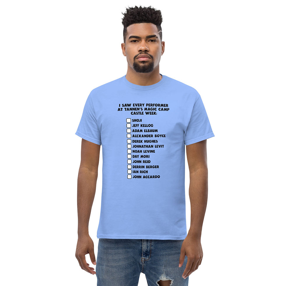 Thumbnail: Tannen's Magic Castle Shirts