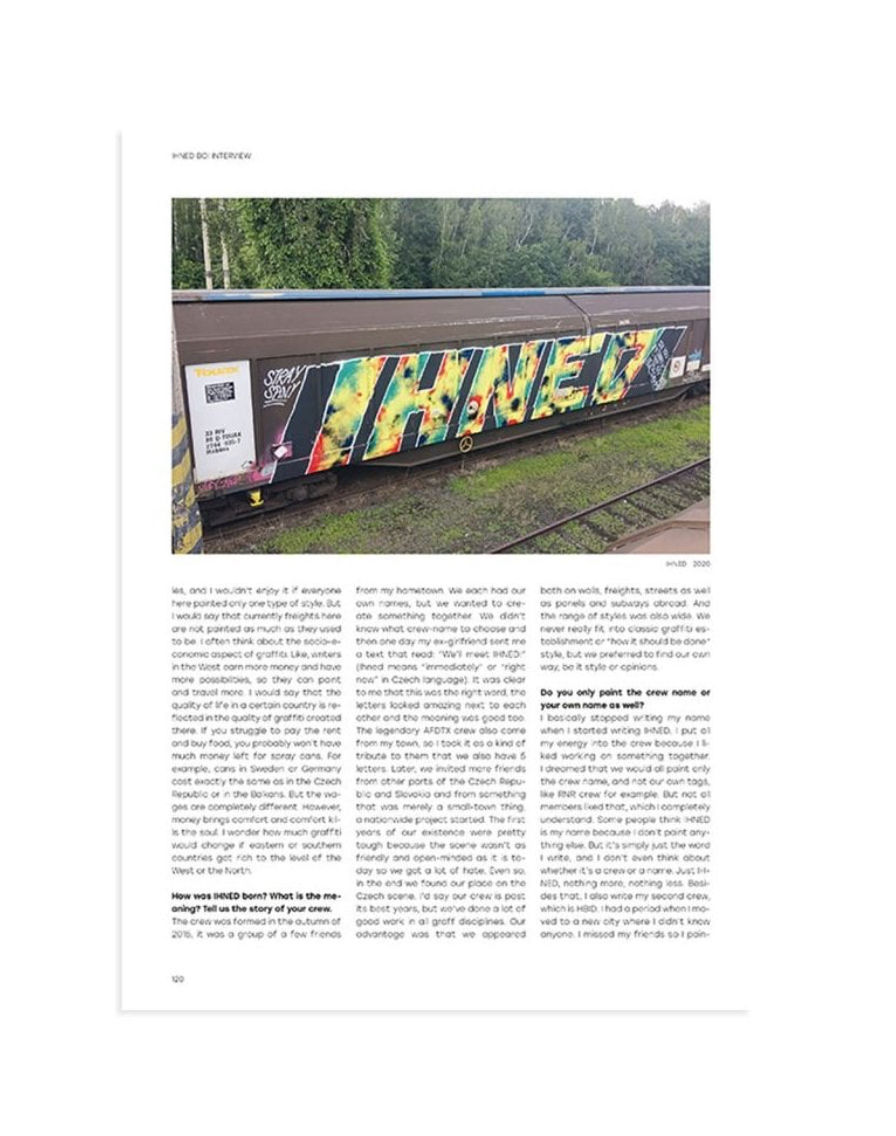 Thumbnail: Concrete Graffiti Magazine - Only Freights - Issue 20.5
