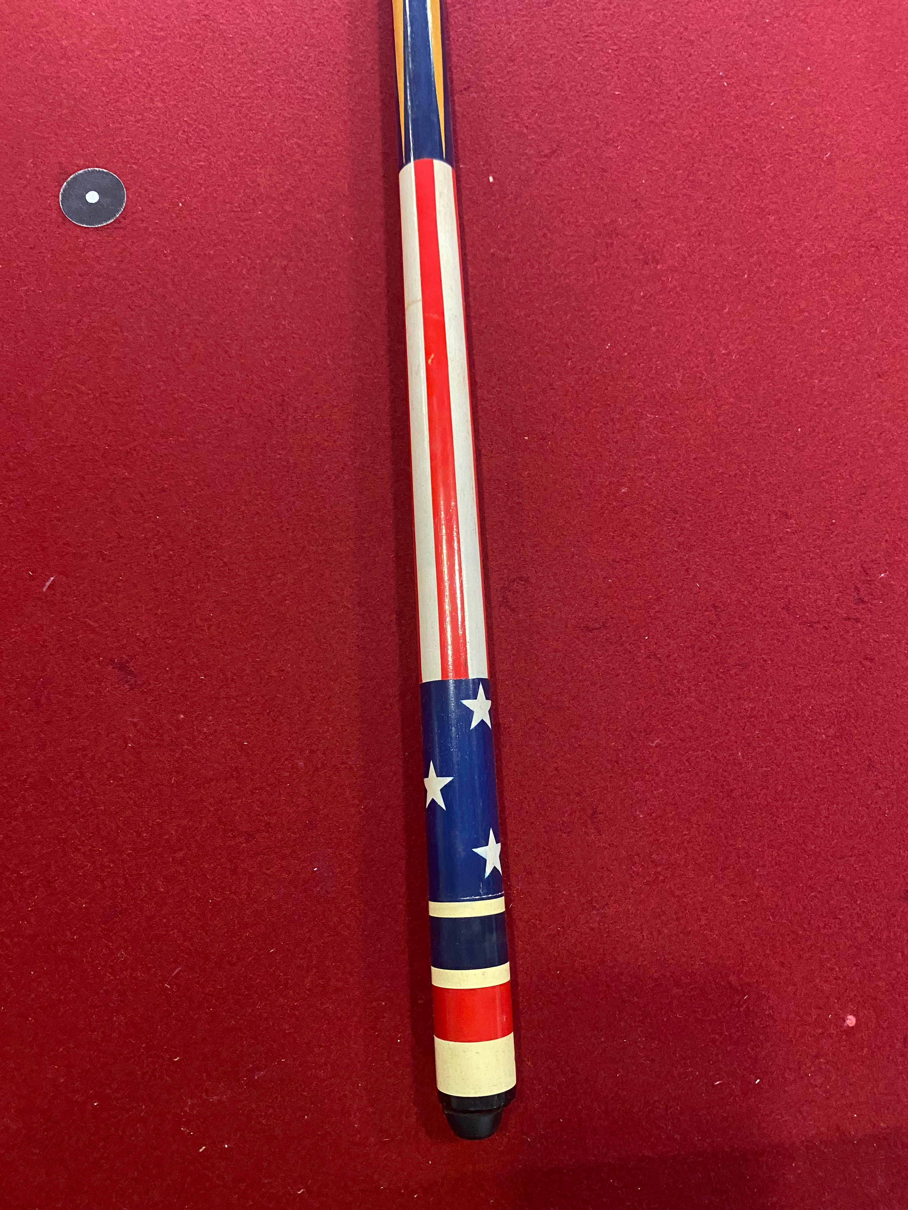 Antique Stars and Stripes Cue