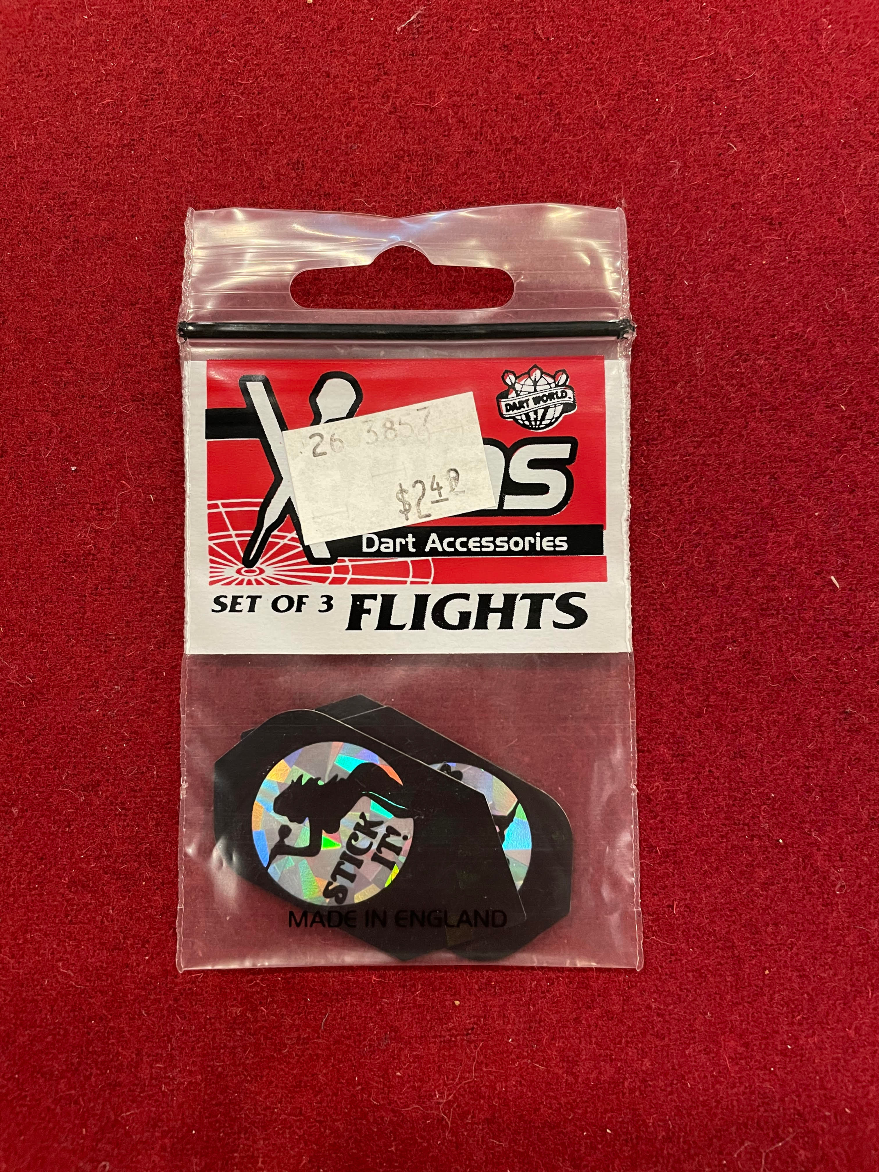 X-tras "Dart World" Stick It Flights