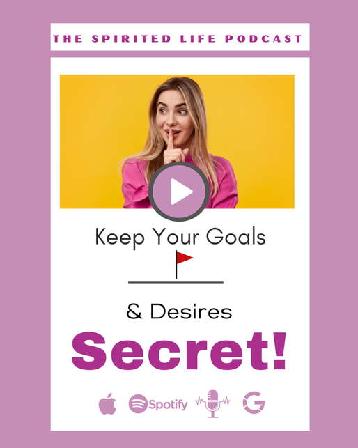 A sequel, A Secret- Why you shouldn't tell people your goals!