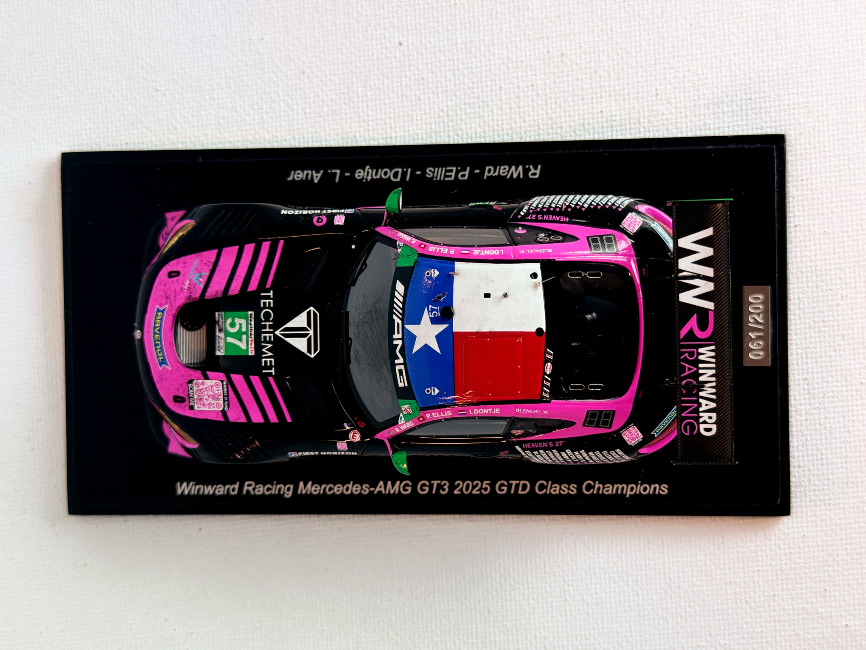 2025 Rolex 24 at Daytona GTD Class Winner Model Car by Spark Models