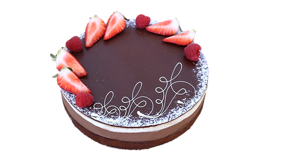 Dark Chocolate & White Chocolate Mousse