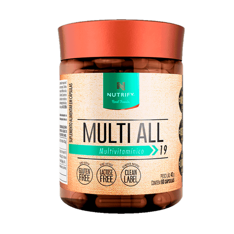 Multivitaminico Multi All 60 Caps Nutrify