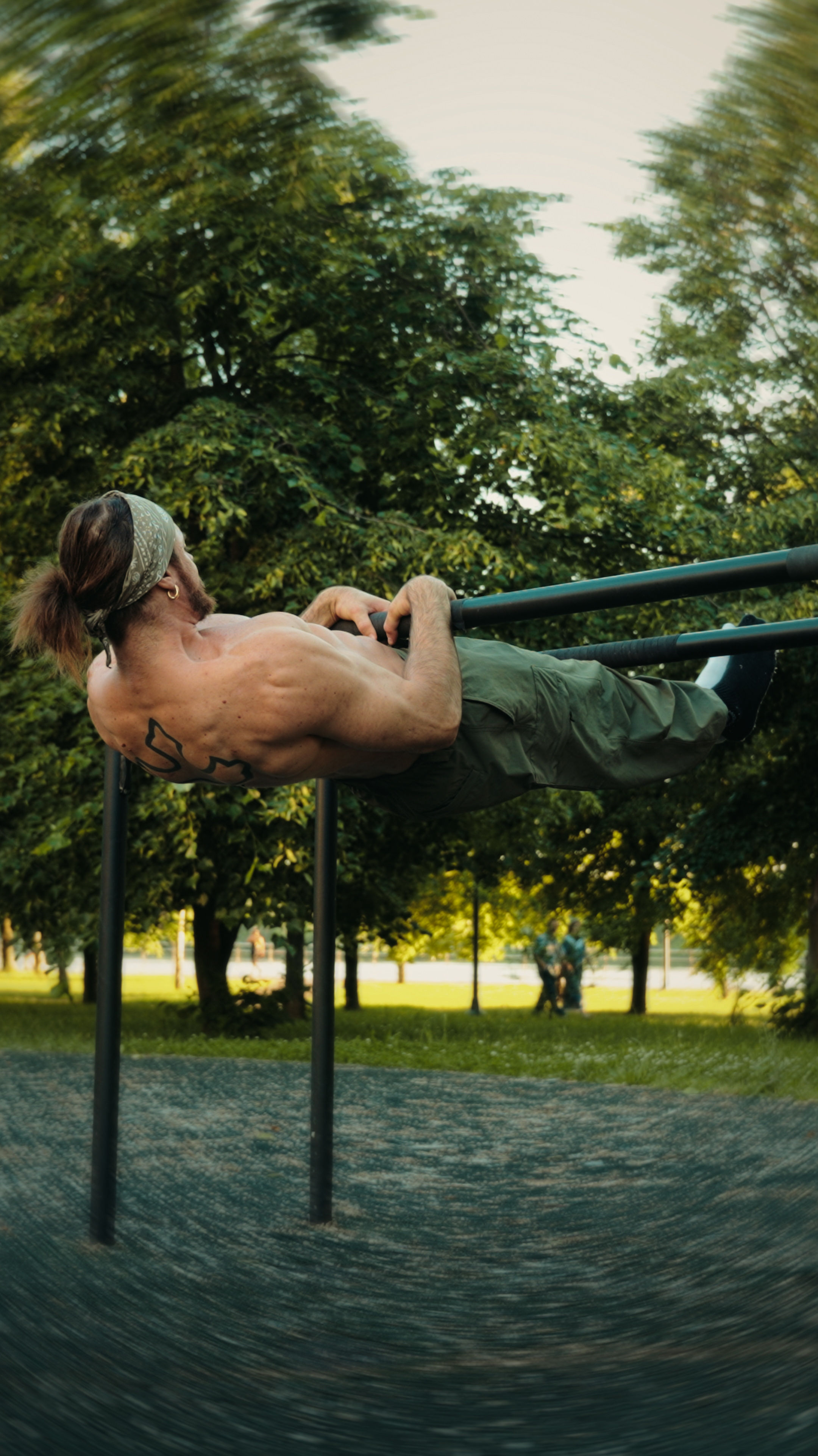 FRONT LEVER PULL UP HOLD DOMINATION