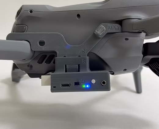 Drone sky hook Sensors for payload release on DJI mavic 3 drone