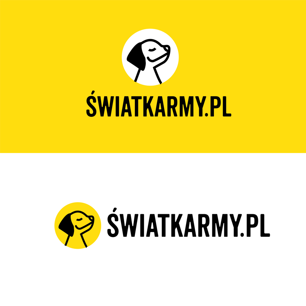 Projekt wstępny logo marki Świat Karmy ( prototyp)