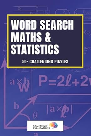 Math and Statistics word search Puzzle Book