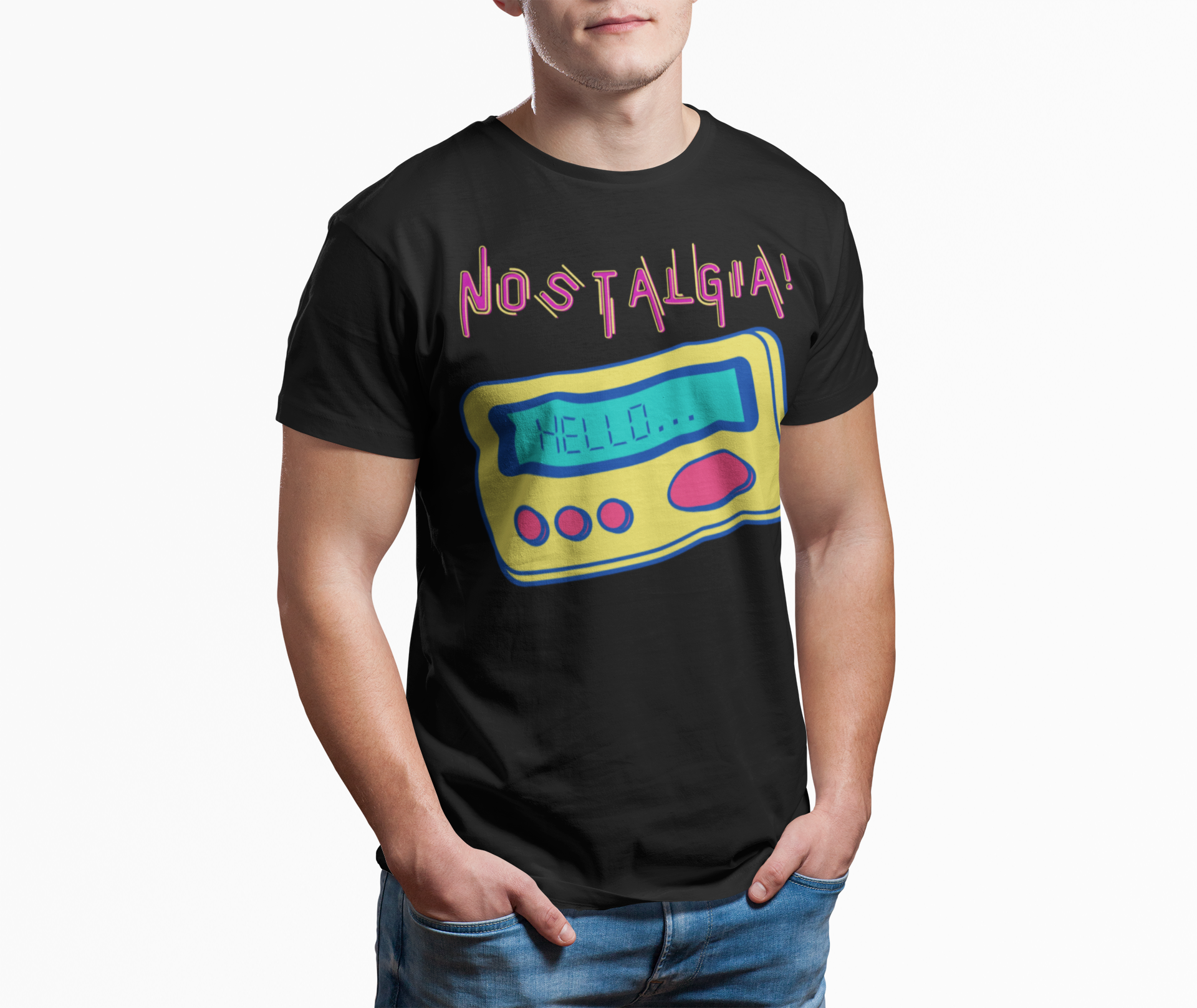 Unisex Regular Fit | Pager Nostalgia Tshirt