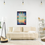 Thumbnail: Colorful abstract oil painting print inspired by inspired by the vibrant self-confidence and fearless spirit of youth.
