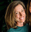 Two women embracing 