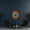 Thumbnail: Colorful yet dark abstract oil painting print, inspired by the intense emotions and uncertainty of the fear of failure.