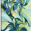 Thumbnail: Teal abstract oil painting print with sweeping lines, inspired by the serene and weightless calm of being underwater.