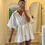 Thumbnail: Anglaise Playsuit | White