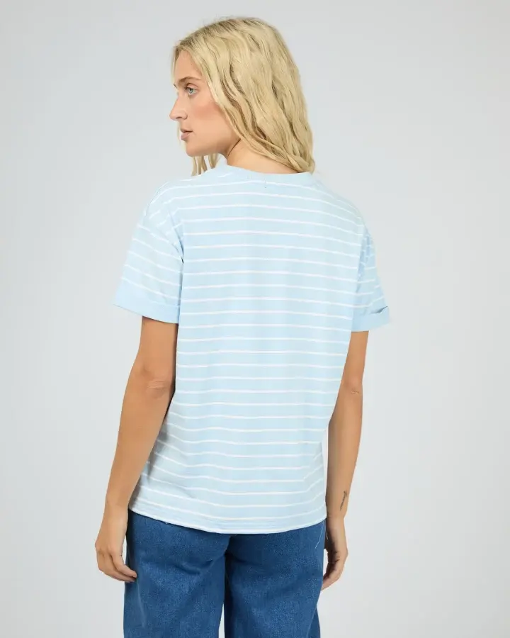 Thumbnail: ALL ABOUT EVE | Washed Tee | Ocean Blue Stripe