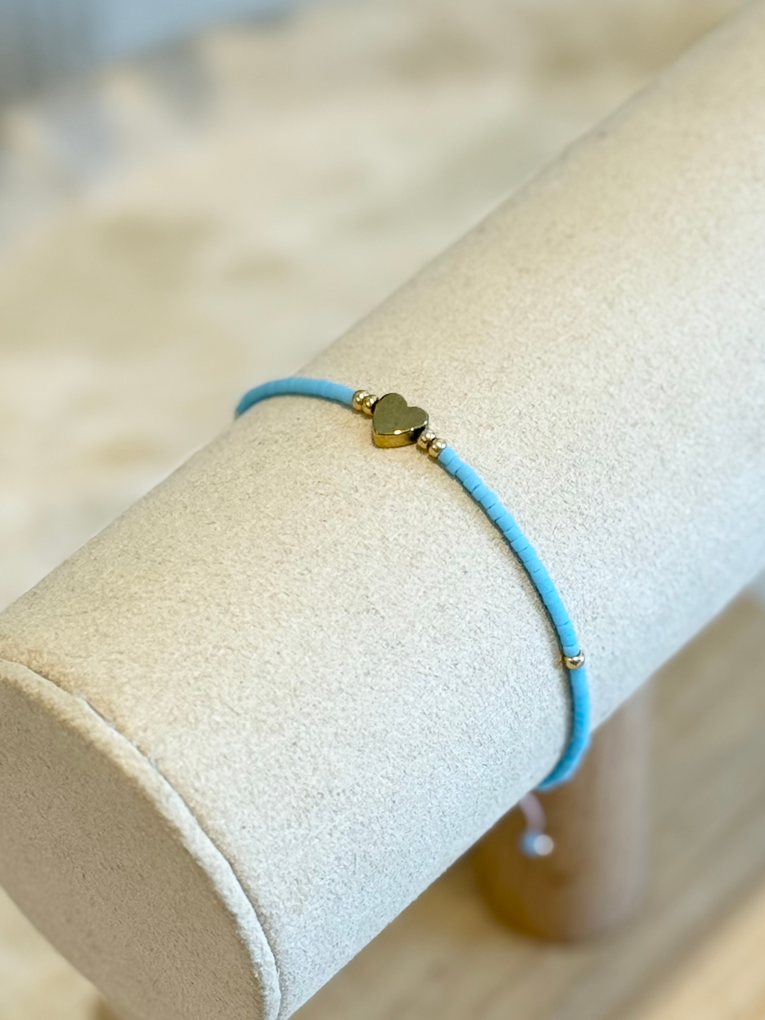 SALTY SAFARI | Hearts Forever Bracelet | Turquoise