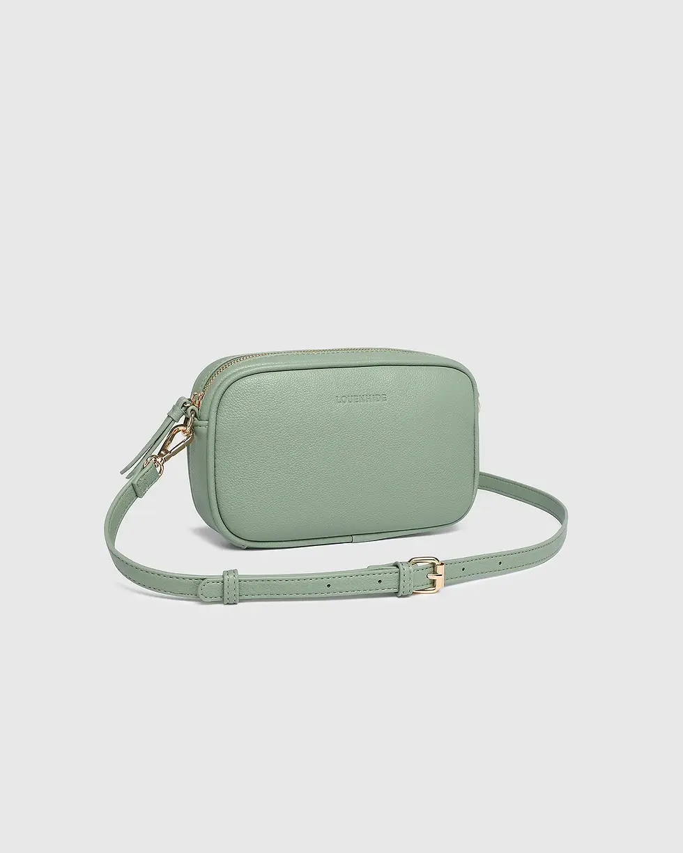 Thumbnail: LOUENHIDE | Bianca Crossbody Bag | Sage Green