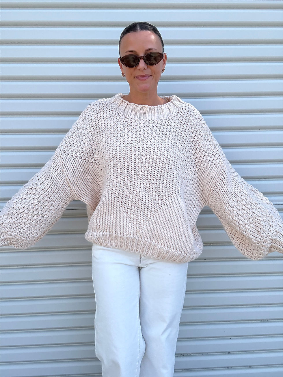 Thumbnail: Getaway Chunky Knit | Vanilla