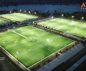 St. Louis County Creve Coeur Park Soccer Club updated 13 fields in 2025