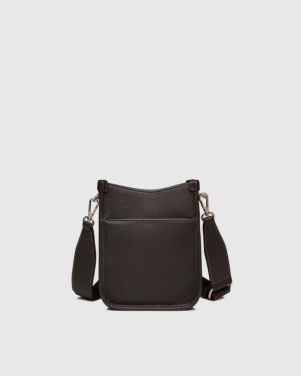 Thumbnail: LOUENHIDE | Parker Phone Crossbody Bag | Chocolate