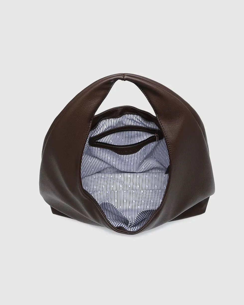 Thumbnail: LOUENHIDE | Monaco Shoulder Bag | Chocolate