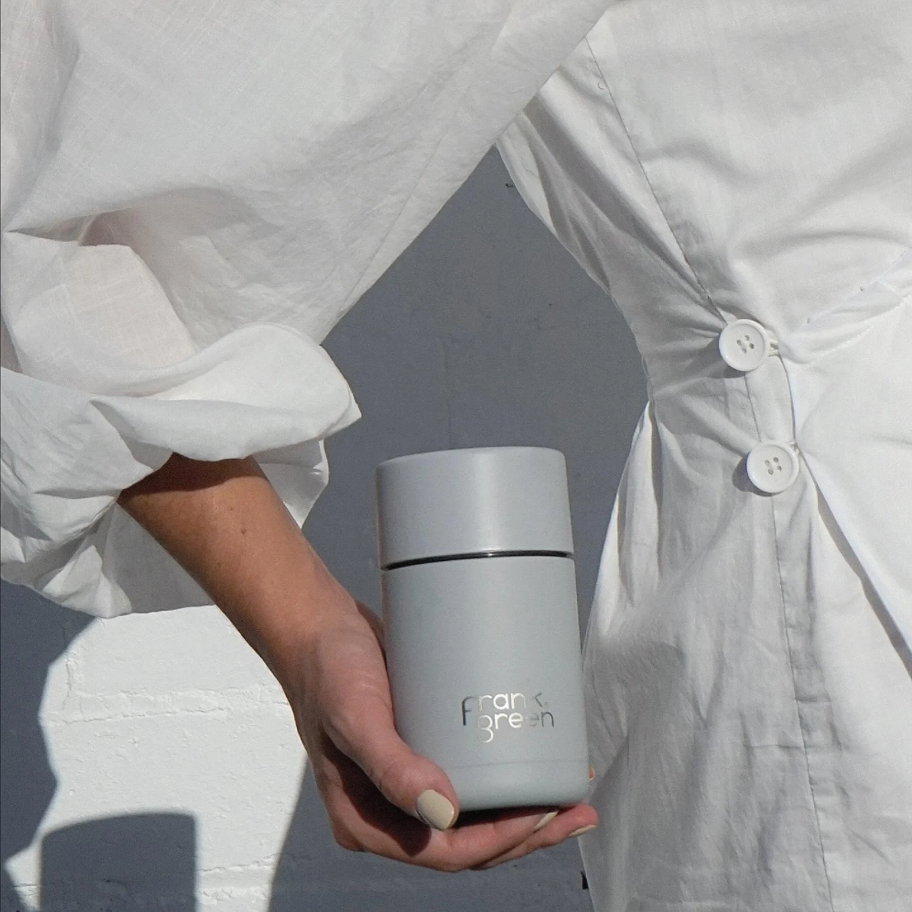 FRANK GREEN Ceramic Reusable Cup 10oz Harbour Mist mysite