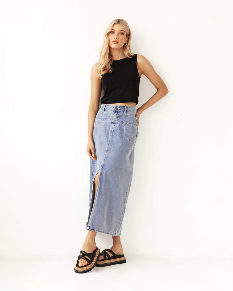 Blair Denim Skirt mysite