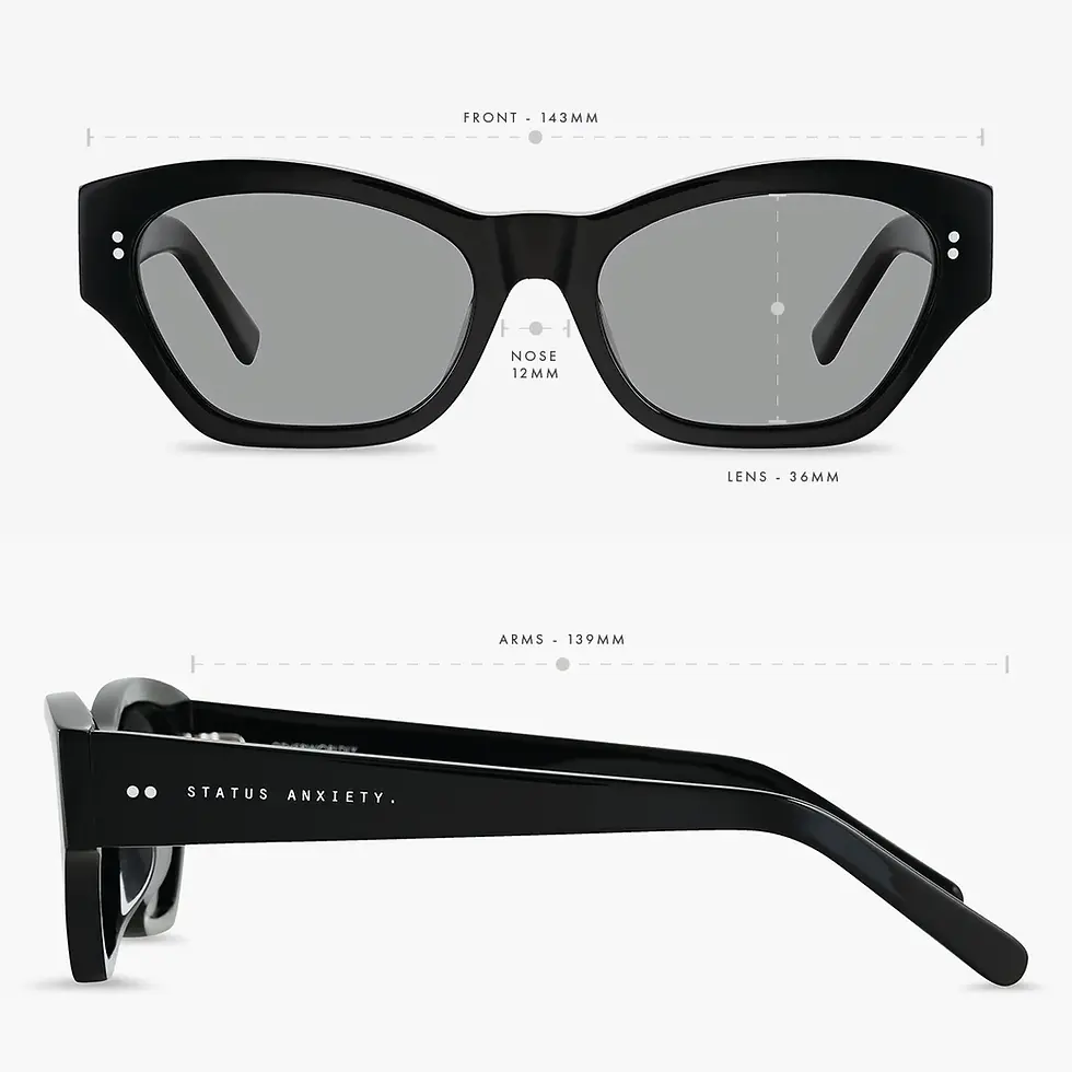 Thumbnail: STATUS ANXIETY | Sunglasses | Otherworldly | Black