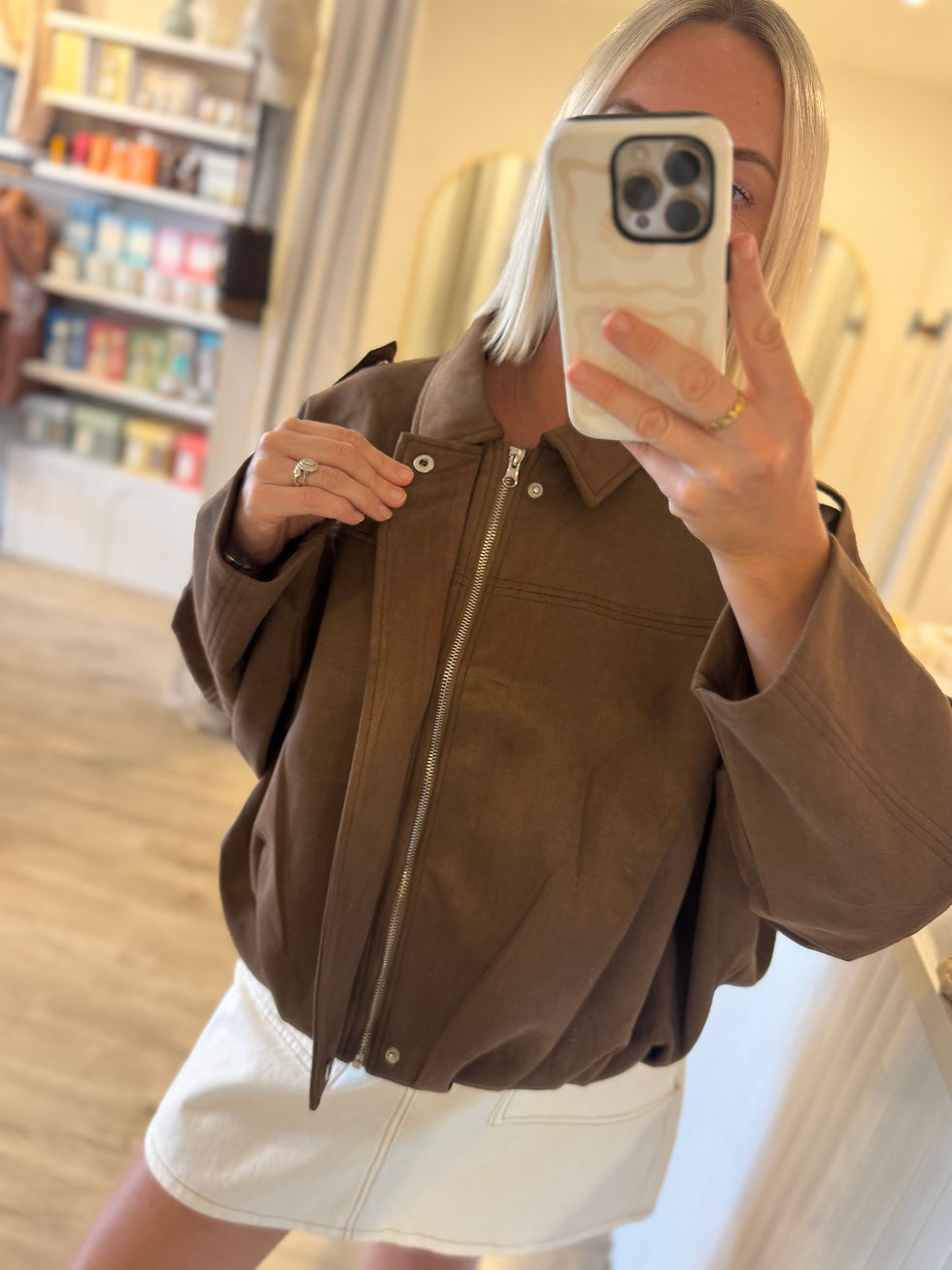 Thumbnail: Koa Bomber Jacket | Chocolate Brown