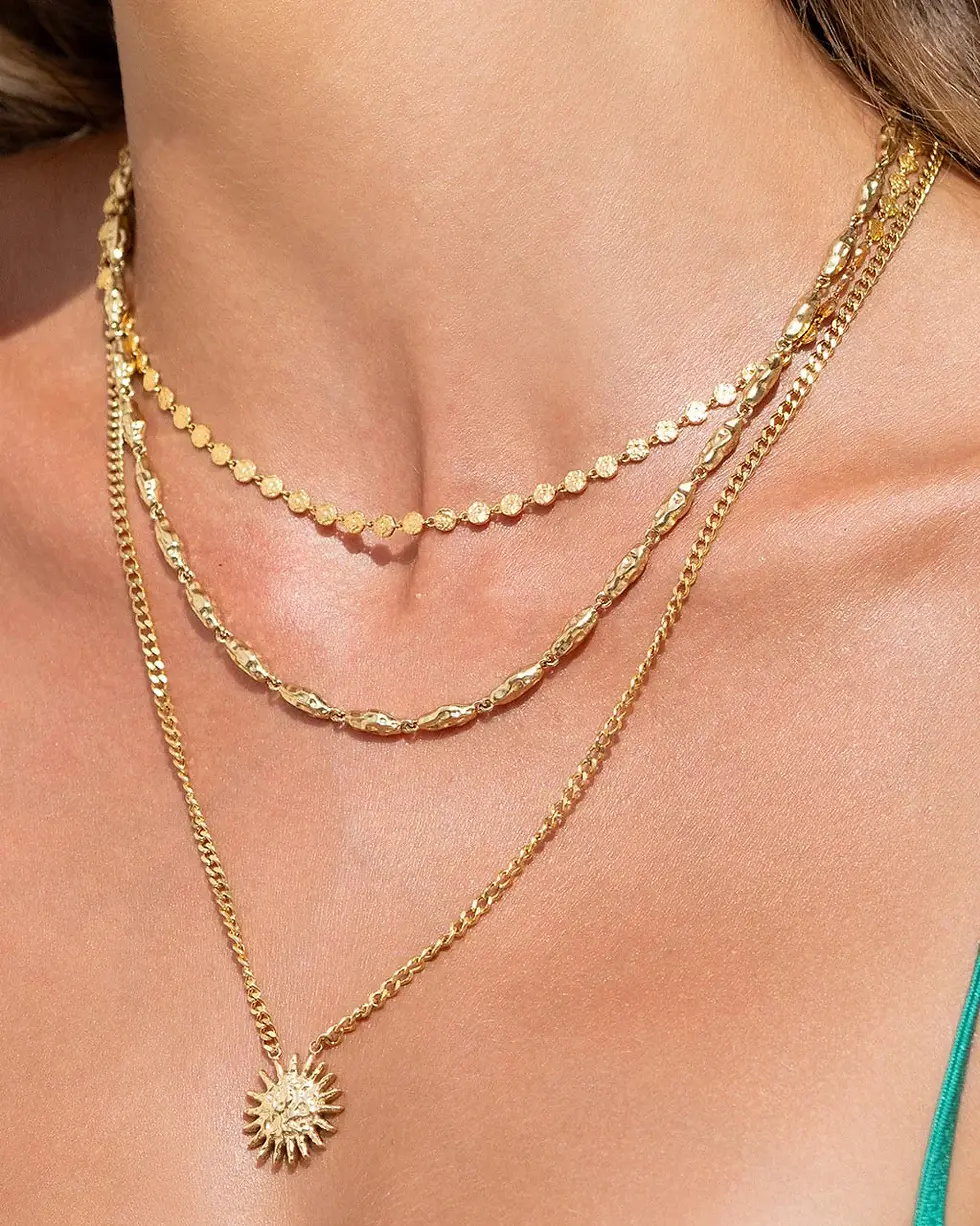 Thumbnail: ARMS OF EVE | Atlas Gold Necklace