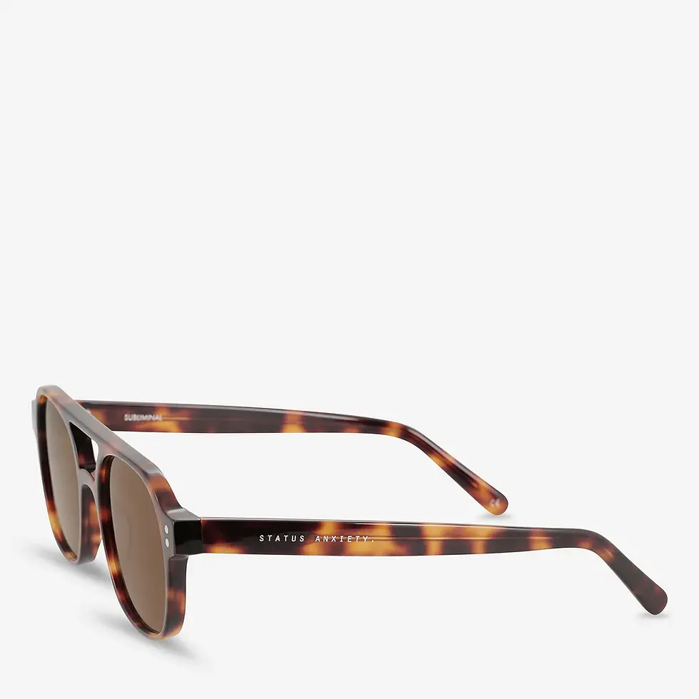 Thumbnail: STATUS ANXIETY | Sunglasses | Subliminal | Brown Tort