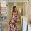 Thumbnail: BY FRANKIE | Adele Maxi Dress | Red/Beige Leaf Print