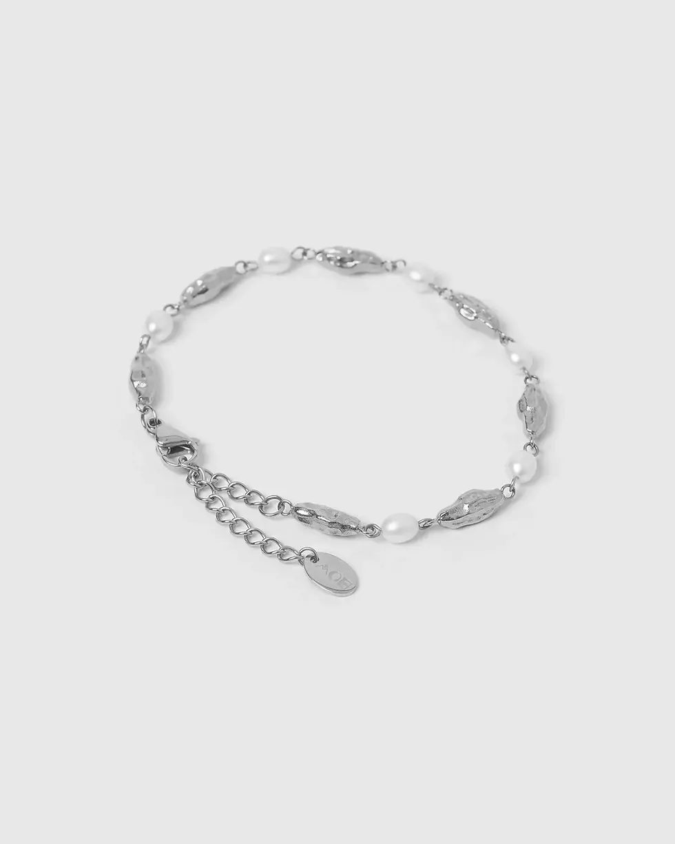 Thumbnail: ARMS OF EVE |  Mimi Bracelet | Silver & Pearl