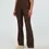 Thumbnail: ALL ABOUT EVE | Active Rib Flare Legging | Brown