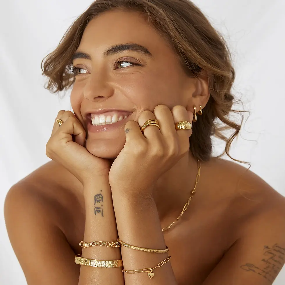Thumbnail: ARMS OF EVE | Treasure Gold Bracelet