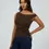 Thumbnail: ALL ABOUT EVE | Kylie Off Shoulder Top | Brown