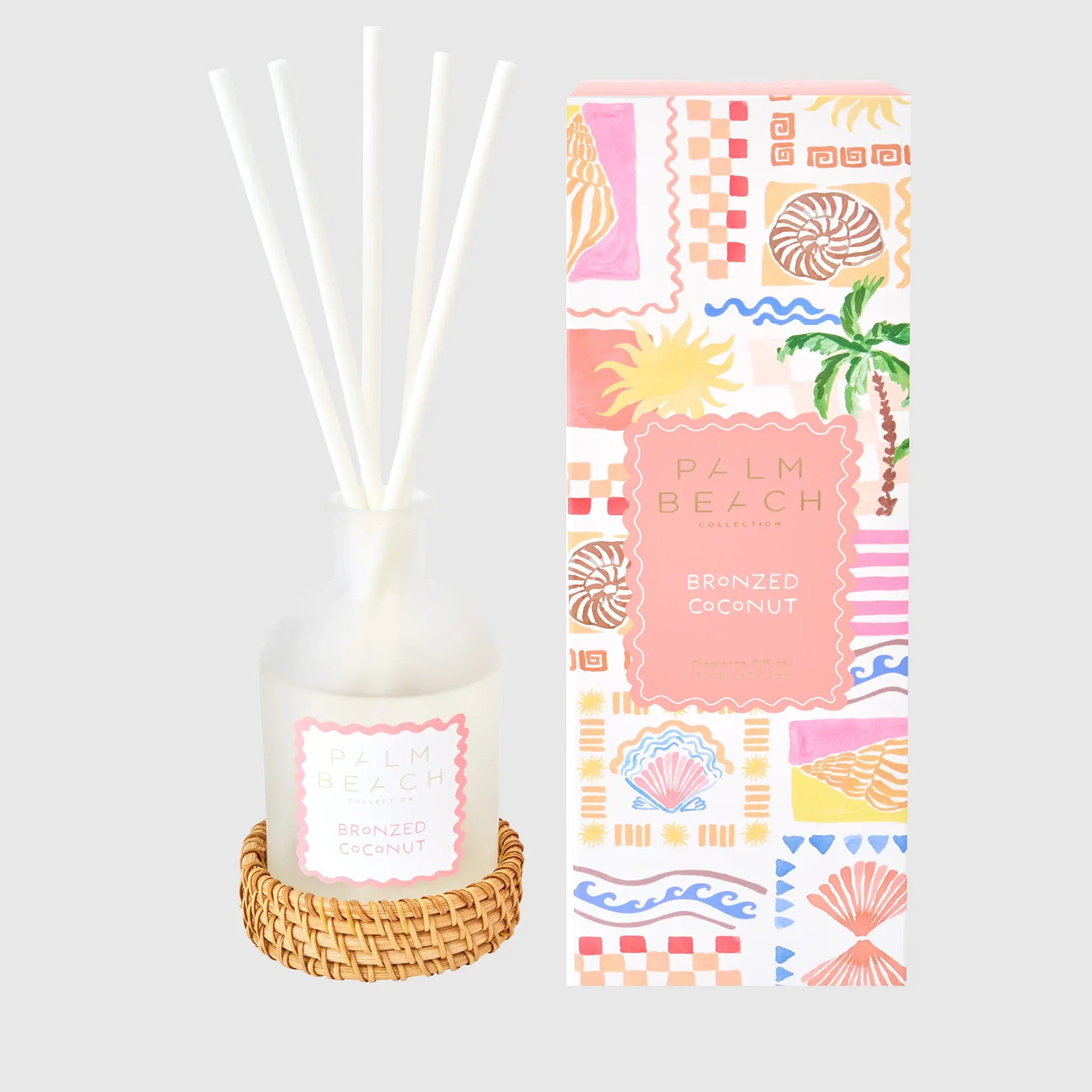 PALM BEACH COLLECTION | Bronzed Coconut Reed Diffuser 200ml