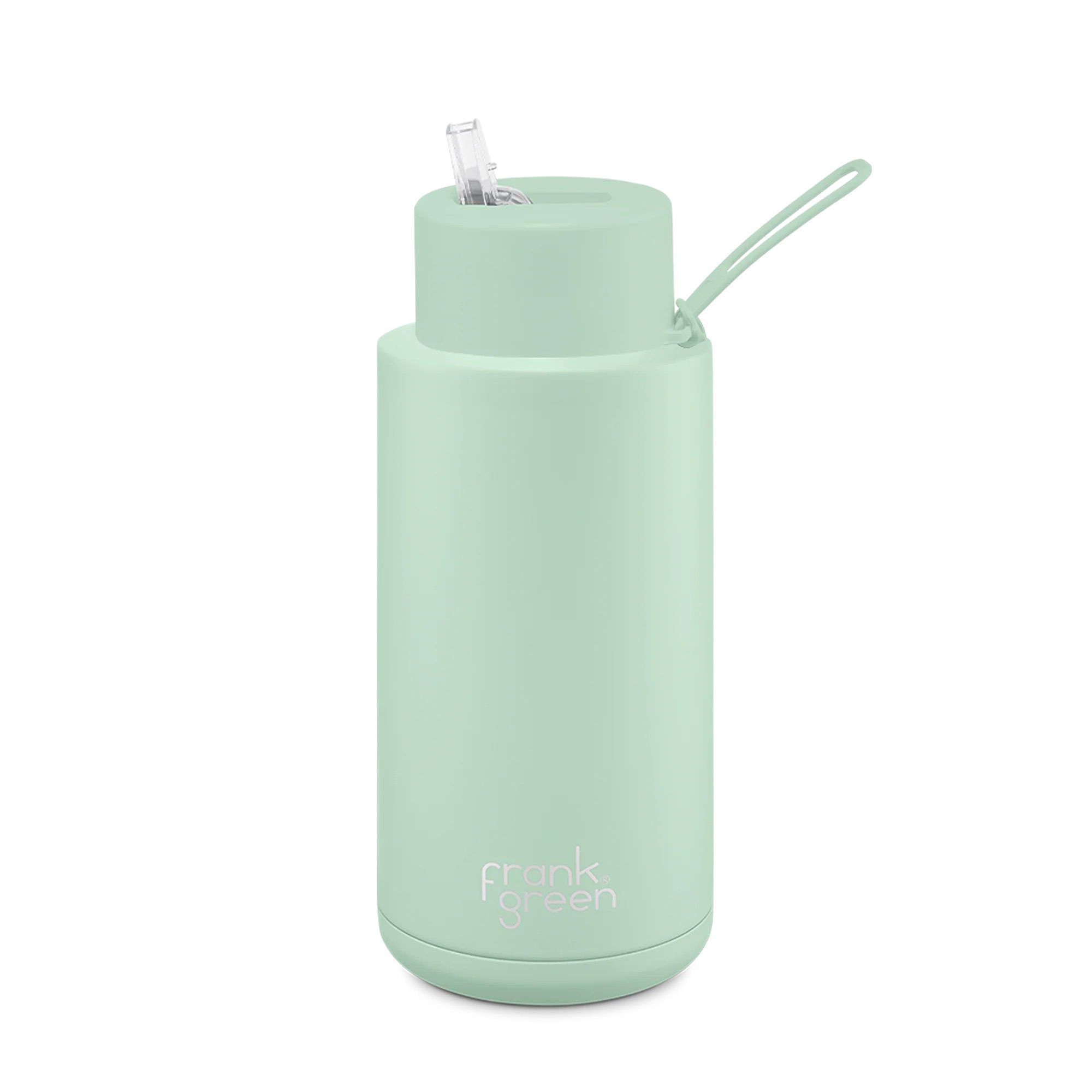 FRANK GREEN | Ceramic Reusable Bottle 34oz | Mint Gelato