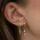 Thumbnail: ARMS OF EVE | Cassia Stud Earrings | Gold